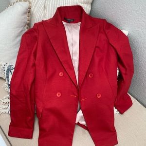 Vintage red blazer